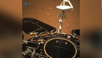 Las primeras imágenes que toma el rover Zhurong de Marte