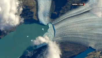 Fascinante imagen de la Patagonia desde el espacio
