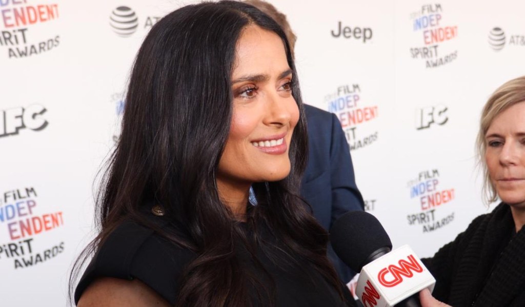 The features that Salma Hayek celebrates on arrival in the Marvel universe