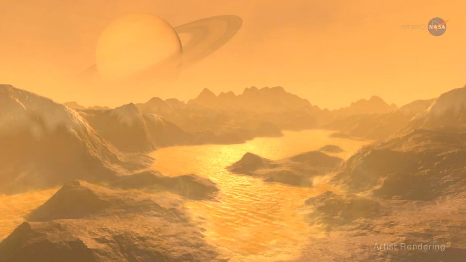 Hay vida en Titán? La NASA apunta a explorar la luna de Saturno