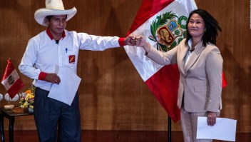 Perú: único debate oficial entre Castillo y Fujimori