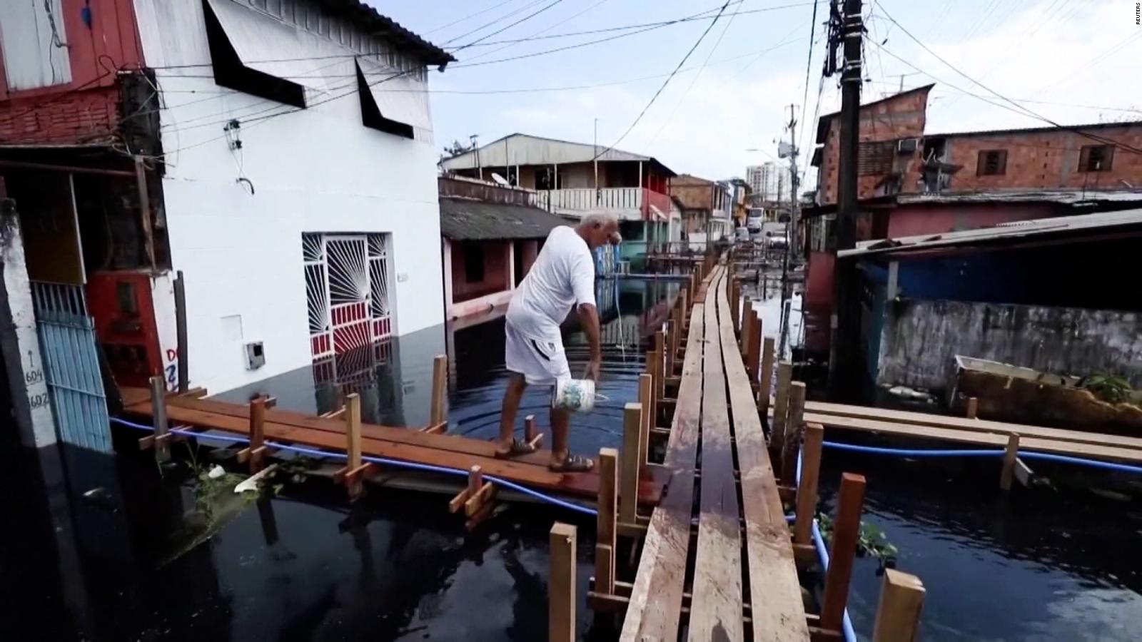 Floods affect more than 400,000 people in Amazonas, Brazil |  Video