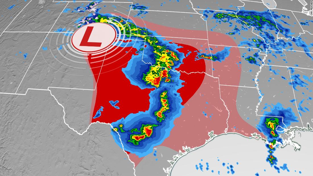 Granizo Como Pelotas De Beisbol E Inundaciones Amenazan Texas