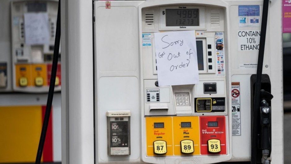 Desabastecimiento de gasolina en Estados Unidos
