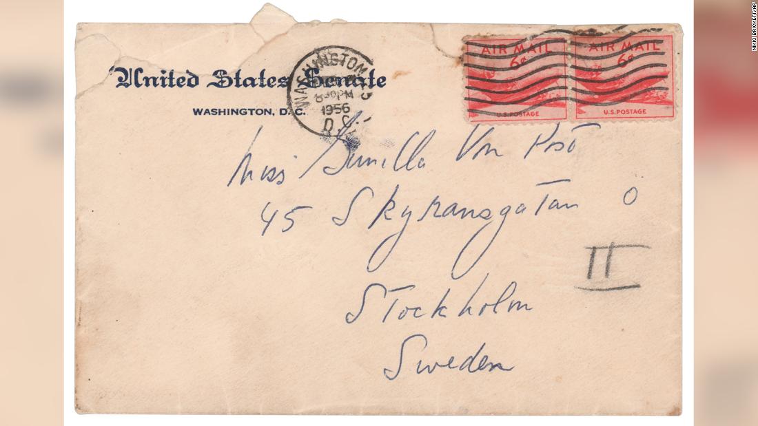 Cartas de amor JFK Kenney amante sueca