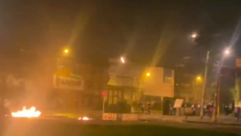 Bogotá registra otra noche más de protestas violentas