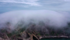 Niebla misteriosa cubre una isla china
