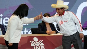 Reacción de Fujimori y Castillo tras elecciones en Perú