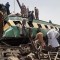 Impactante choque de trenes en Pakistán