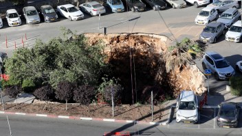 Colapsa estacionamiento en Jerusalén