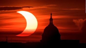 ¿Cómo se vio el eclipse 'anillo de fuego'?