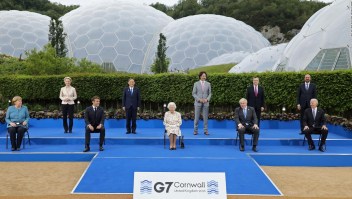 Miembros del G7 se reúnen en Gran Bretaña