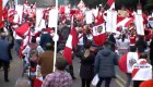 Manifestaciones en Perú tras elecciones presidenciales