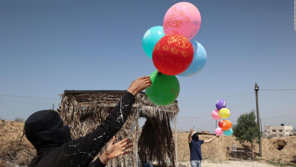 ¿Por qué globos incendiarios aumentaron tensión en Gaza?