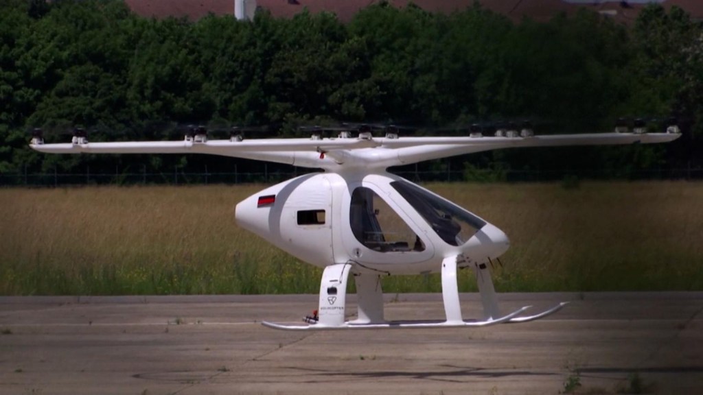 This aircraft may be the first electric air taxi