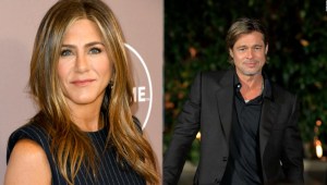 Jennifer Aniston dice que ella y Brad Pitt son "amigos"