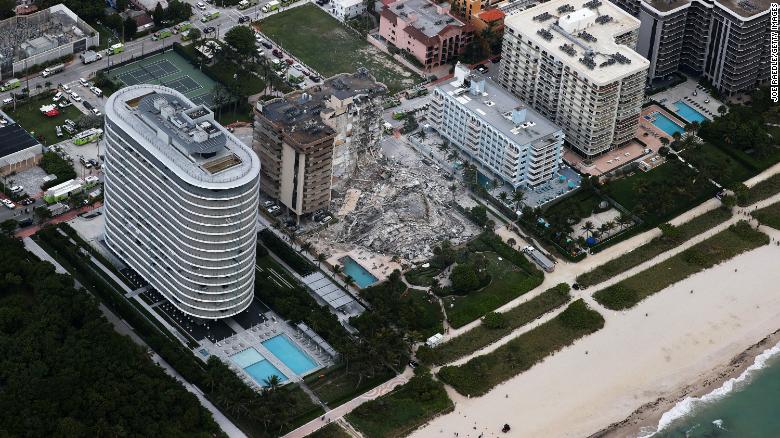 Edificio en Miami: aumenta el número de muertos en derrumbe de edificio