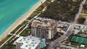 Imágenes que podrían demostrar daños edificio de Miami