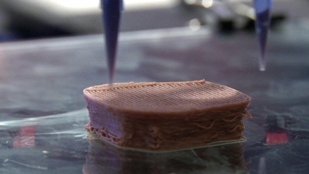 Esta impresora 3D puede crear filetes vegetarianos