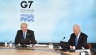 Johnson y Biden en G7