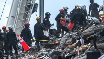 Estos son los desafíos que enfrentan los rescatistas en el edificio derrumbado en Miami