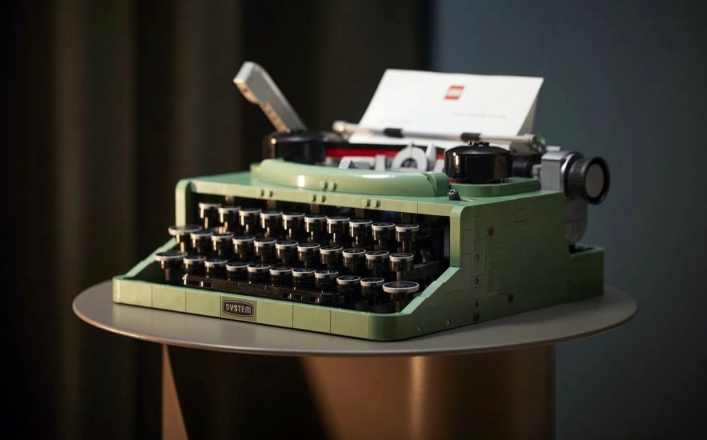Lego maquina de escribir