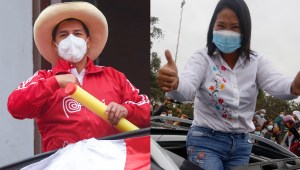 Elecciones en Perú: Castillo aventaja a Fujimori