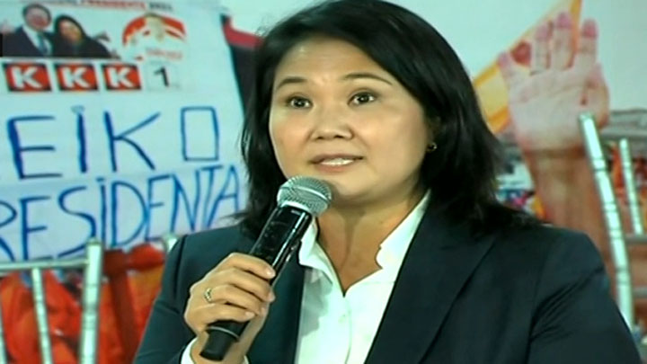 Keiko Fujimori: medio millón de votos están en juego