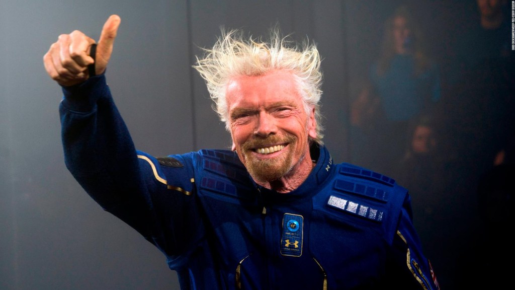 Richard Branson viajará al espacio antes que Jeff Bezos