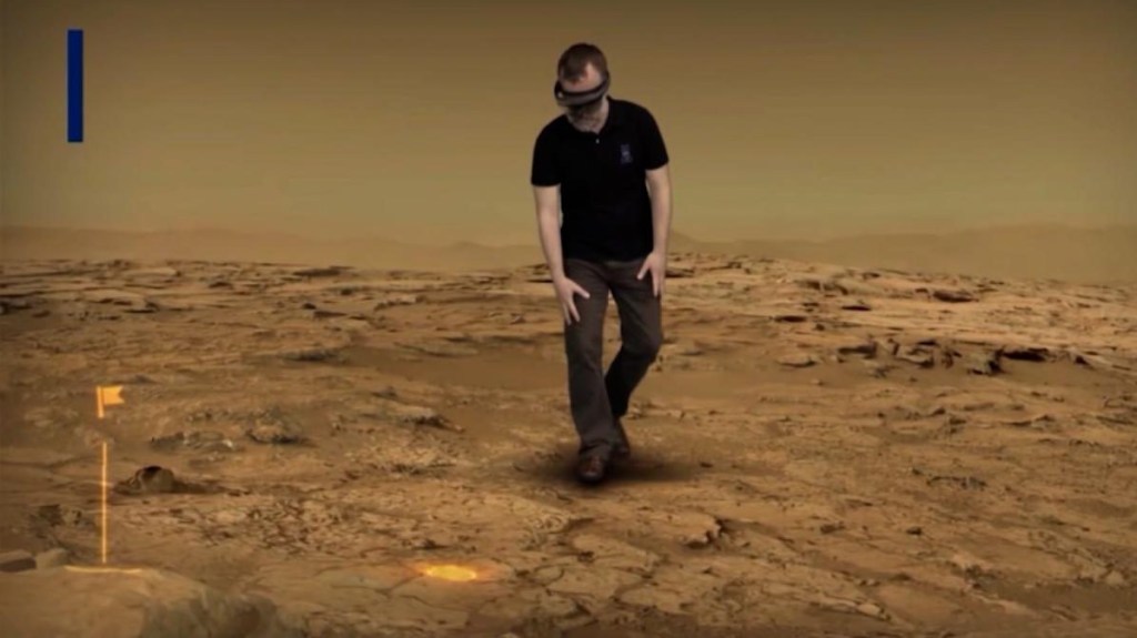 So you can explore Mars using NASA