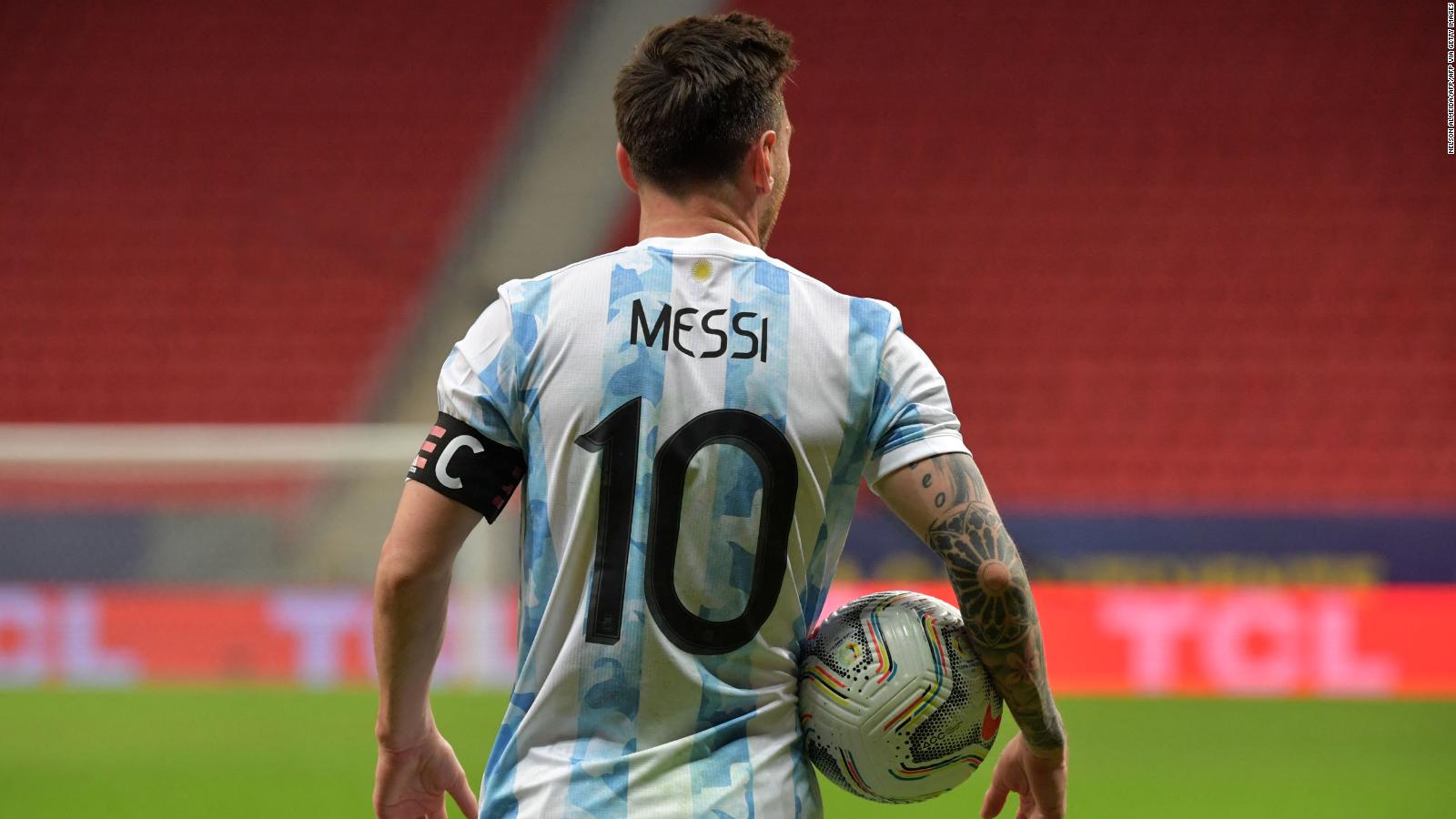 Lionel Messi Y Su Ilusión De Quedar Campeón Con La Selección Argentina ...