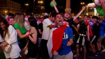 Así fue la noche en Roma tras ganar la Euro 2020