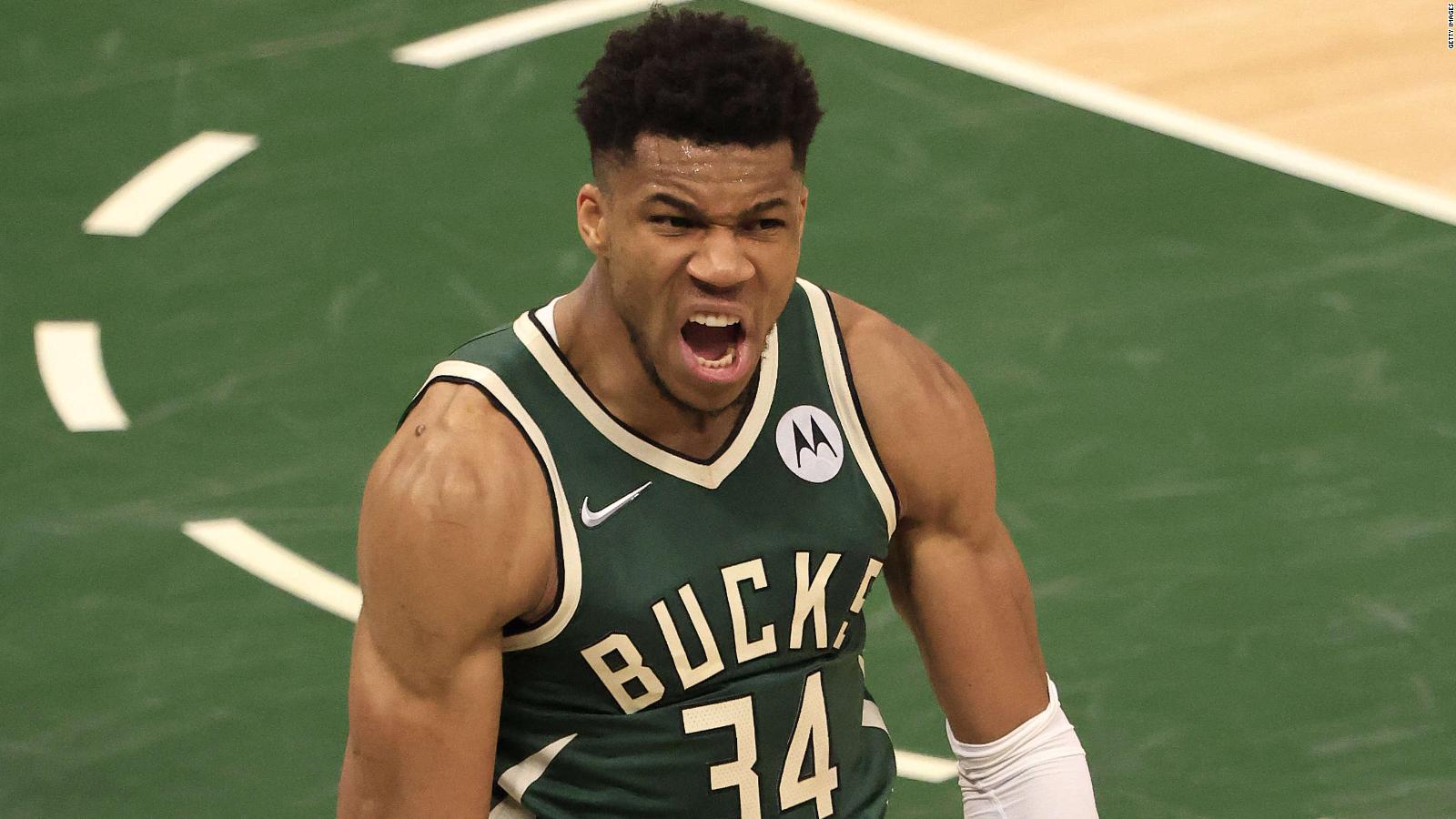 Superstar Giannis Antetokounmpo Celebrates With 50 Nuggets For His 50   210712151108 Giannis Finales Nba Deportes Cnn Full 169 1 