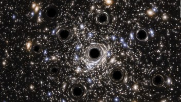 Hallan más de 100 agujeros negros juntos en la Vía Láctea