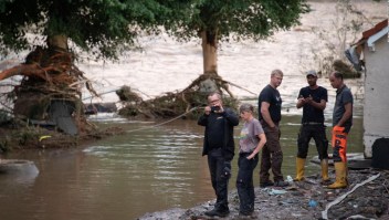 Inundaciones provocan muertes en Alemania y Bélgica