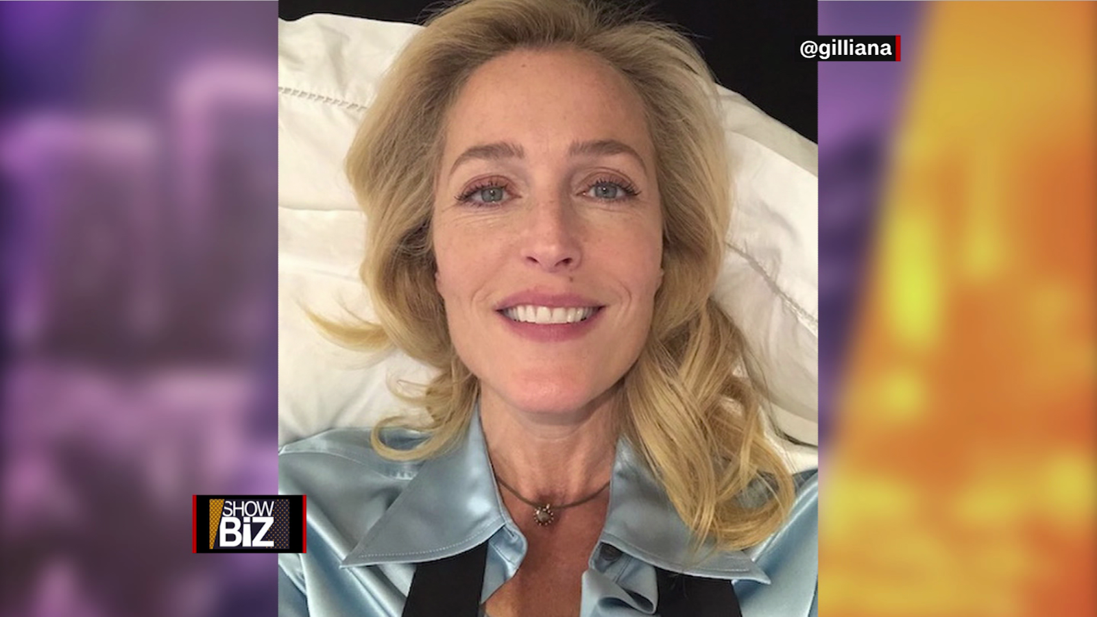 Gillian Anderson Porn Xhamster - La actriz Gillian Anderson abandona el sostÃ©n | Video | CNN