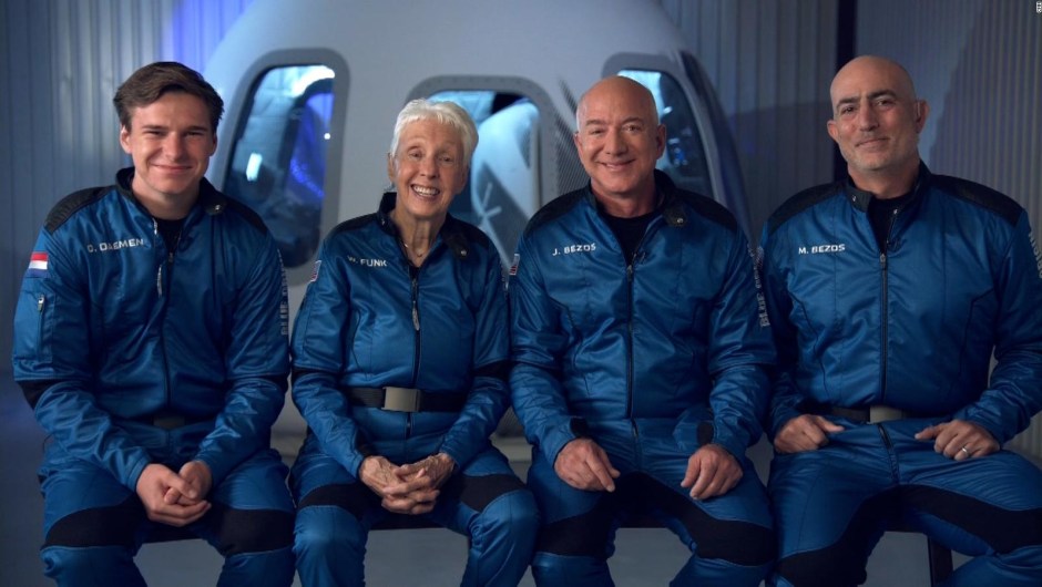 Los detalles del viaje de Jeff Bezos al espacio