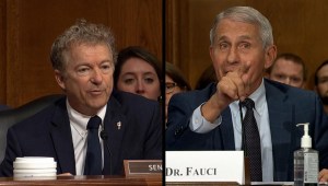 Mira la acalorada discusión entre el Dr. Fauci y un senador