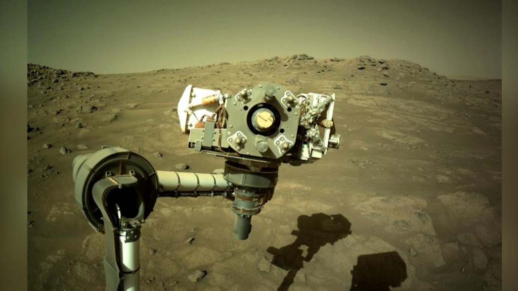 Nueva selfie del róver Perseverance desde Marte