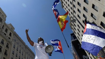 Madrid alza la voz contra el gobierno de Cuba