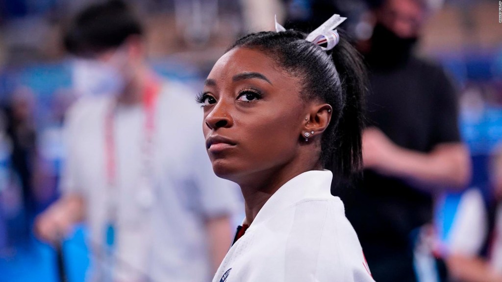 Without Biles, the United States is in second place