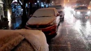 Ola de frío causó una nevada histórica en Brasil