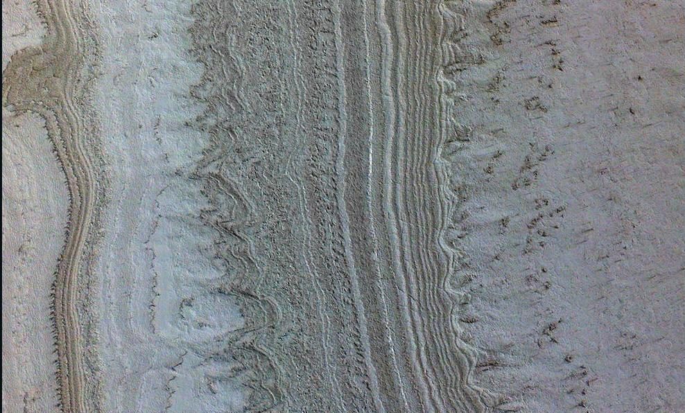 ¿Arte en Marte? Las imágenes que publicó la NASA