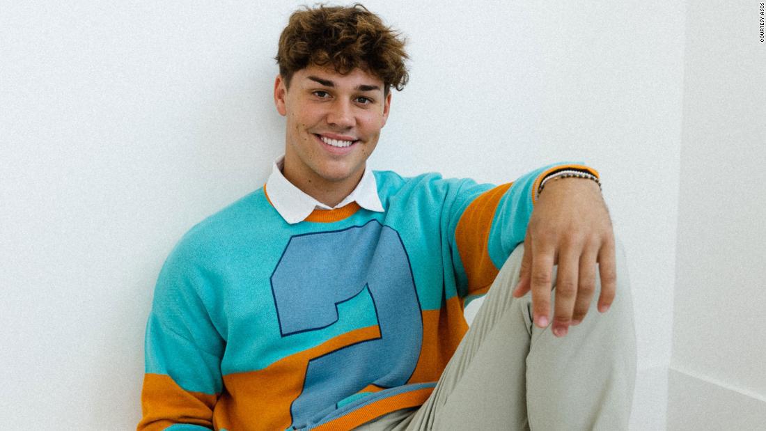 TikTok launched Noah Beck to fame and now he wants to enter the world of fashion
