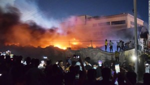 Iraq incendio hospital