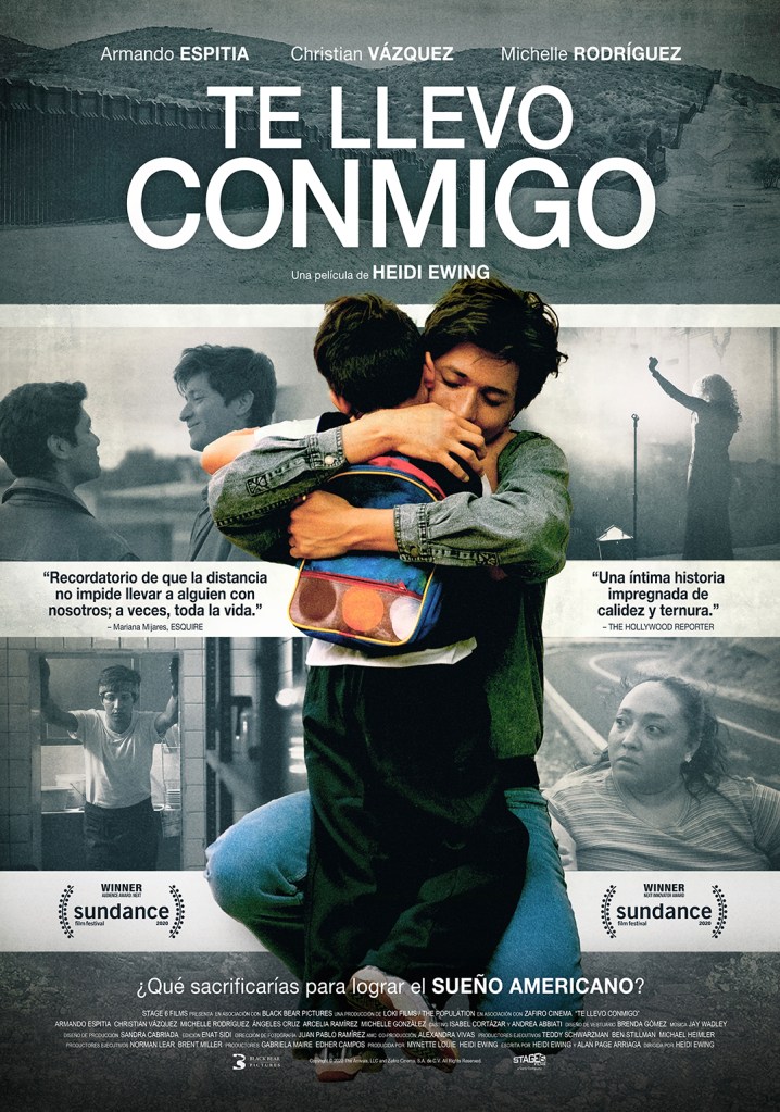 "Te llevo conmigo" es protagonizada por Armando Espitia y Christian Vázquez y está basada en una historia de la vida real (Foto Sony Pictures)