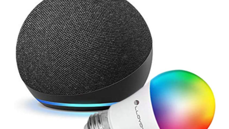 Echo Dot y un foco inteligente compatible con Alexa por MX$ 1.600