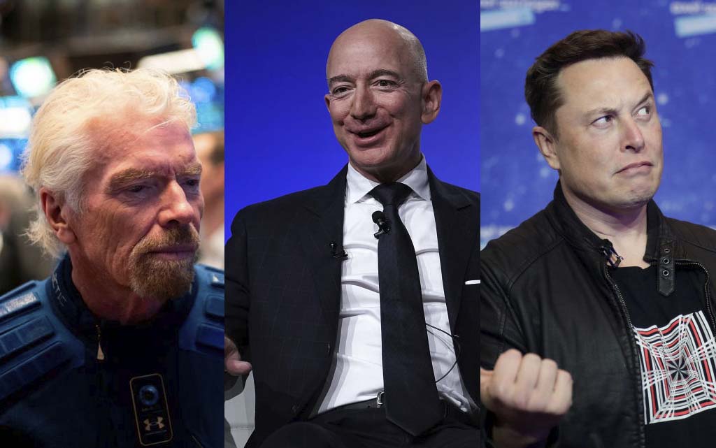 Richard Branson, Jeff Bezos, And Elon Musk: The Space Tourism Race - The Limited Times