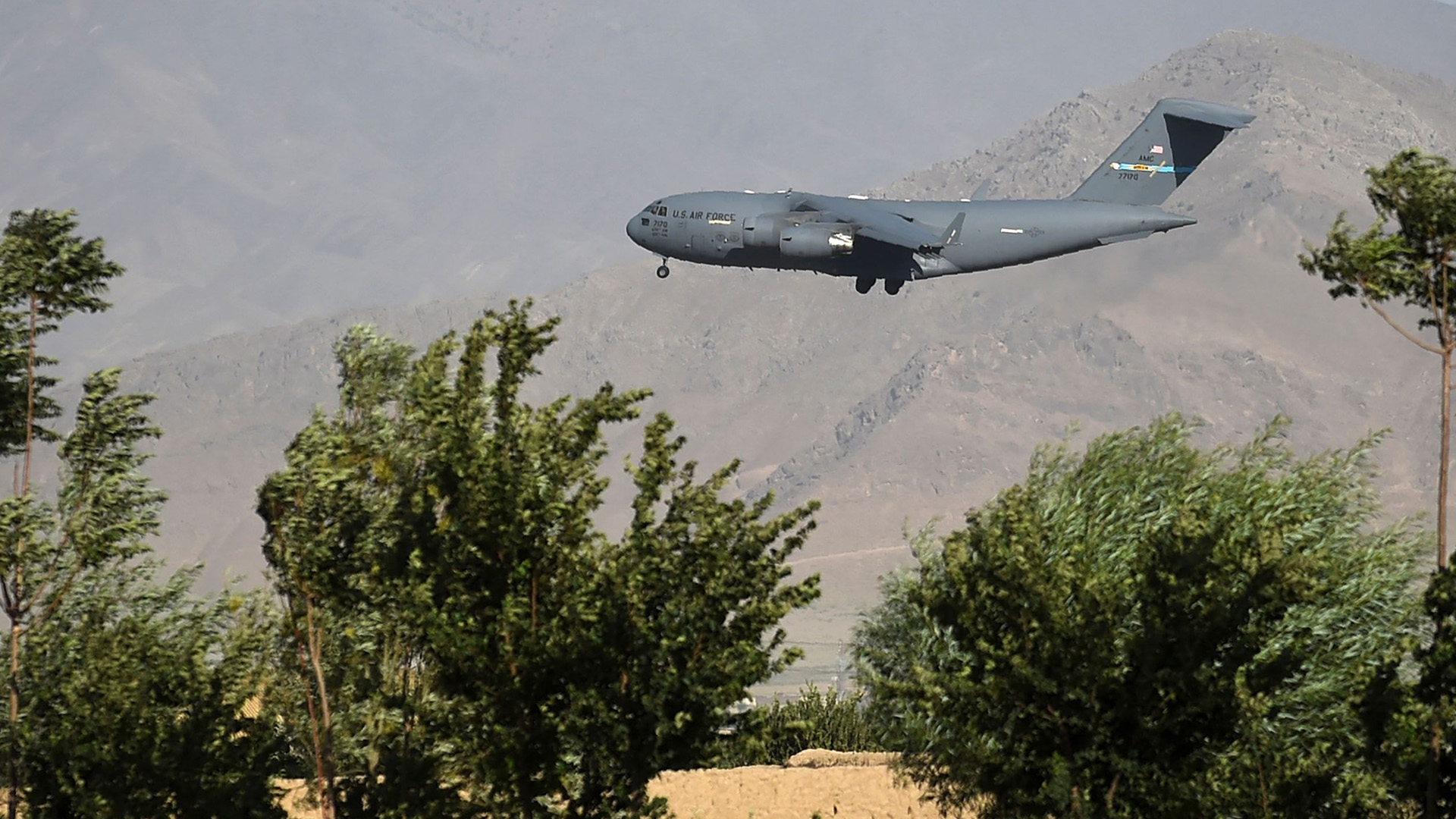 Retiran todos los militares estadounidenses de la base aérea de Bagram en Afganistán