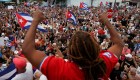 “Libertad e intervención”, el grito de los cubanos en Miam